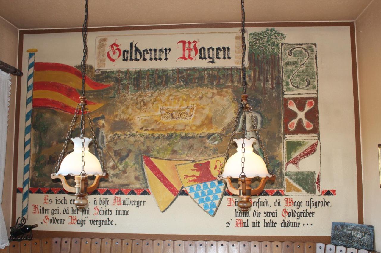 Hotel Zum Goldenen Wagen Maulburg Zewnętrze zdjęcie